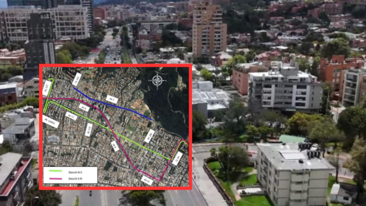 Nuevos cierres en Carrera Séptima desde el 21 de agosto: Movilidad explica desvíos y cambios