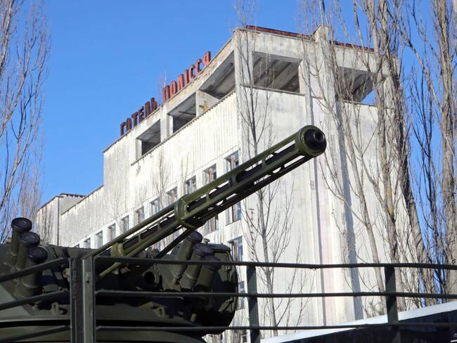 Operativos en la zona de exclusión de Chernobil