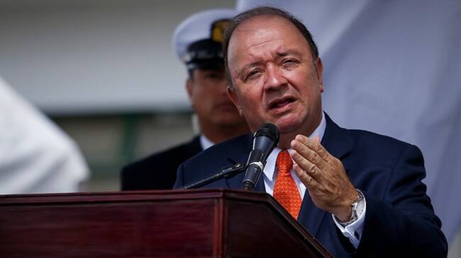 Luis Carlos Villegas, ministro de Defensa. Foto: Colprensa