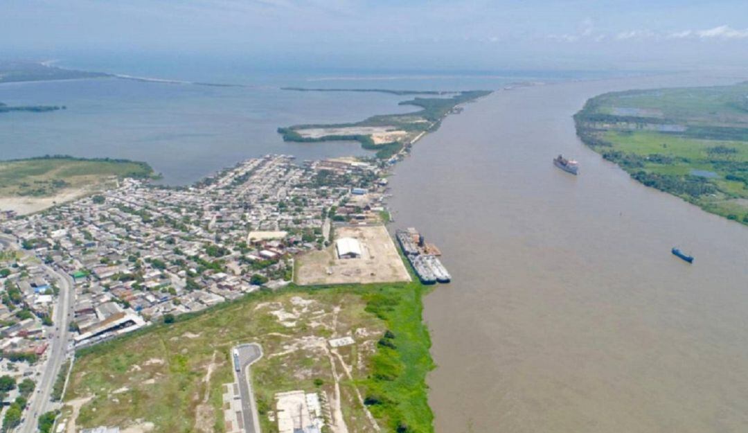 Puerto de Barranquilla.