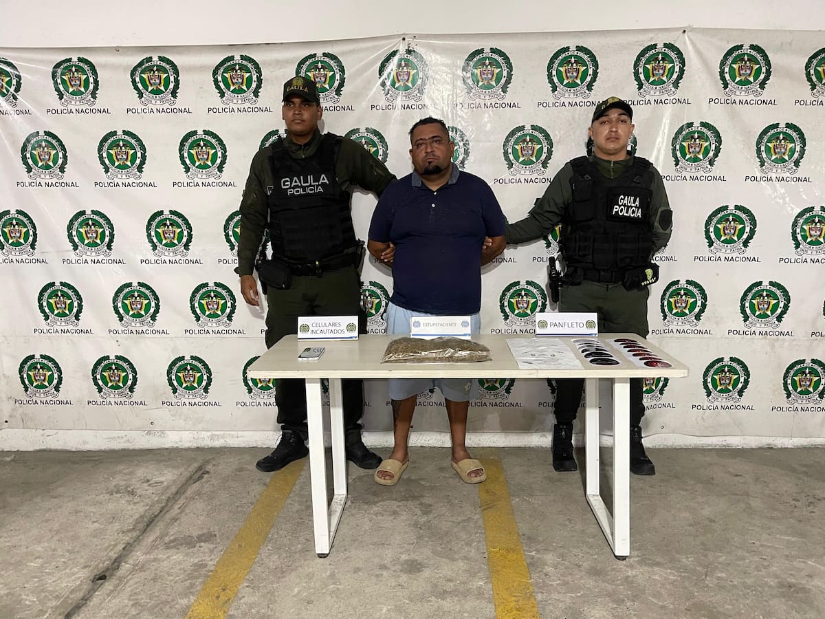Capturan a alias ‘Josimar’ en Soledad por extorsión y tráfico de estupefacientes