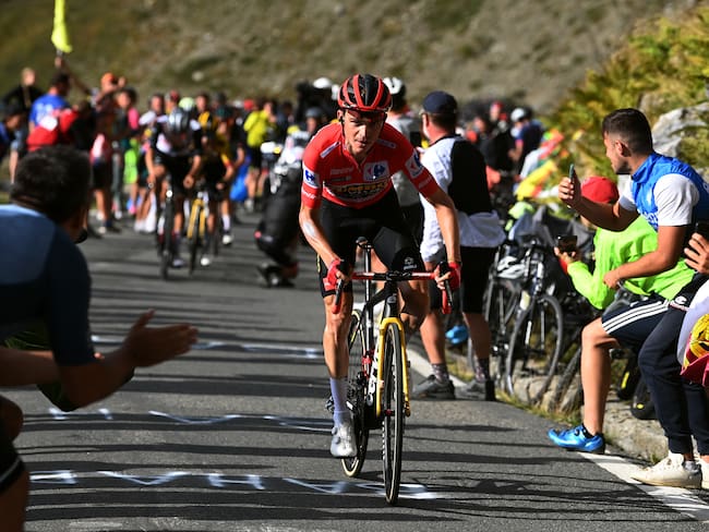 Sepp Kuss, líder de la Vuelta a España. (Photo by Tim de Waele/Getty Images)