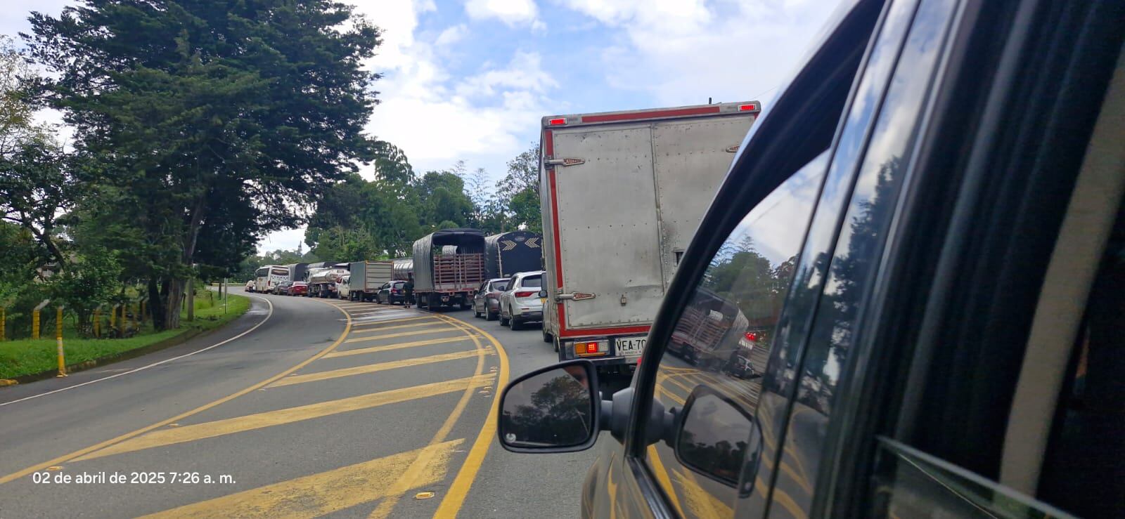 Vía Panamericana en Cauca  Foto: suministrada.