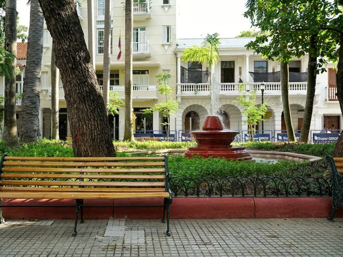 Trabajos de restauración del Parque de Bolívar serían entregados el 3 de noviembre