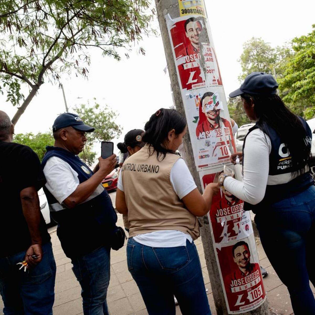 Alcaldía de Cartagena verificó cumplimiento de normas de propaganda electoral