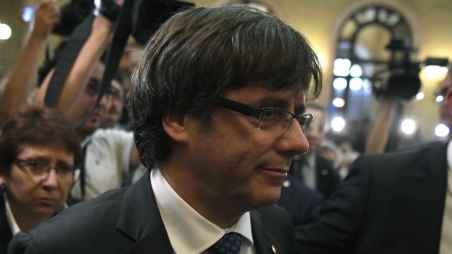 el expresidente del Gobierno regional catalán Carles Puigdemont . Foto: Getty Images