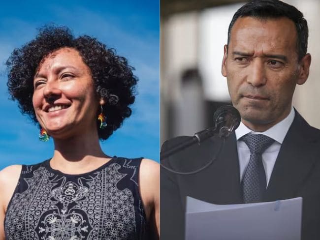 MinDefensa, Pedro Sánchez y Senadora Isabel Zuleta.