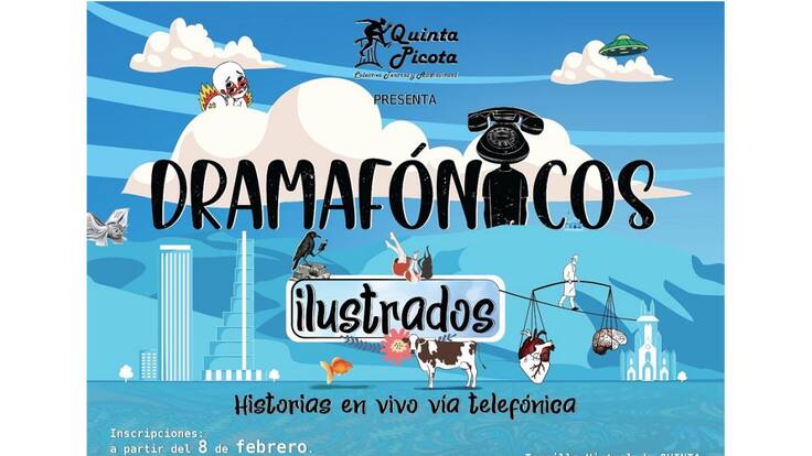 Teatro por teléfono en “Dramafónicos Ilustrados” de Quinta Picota