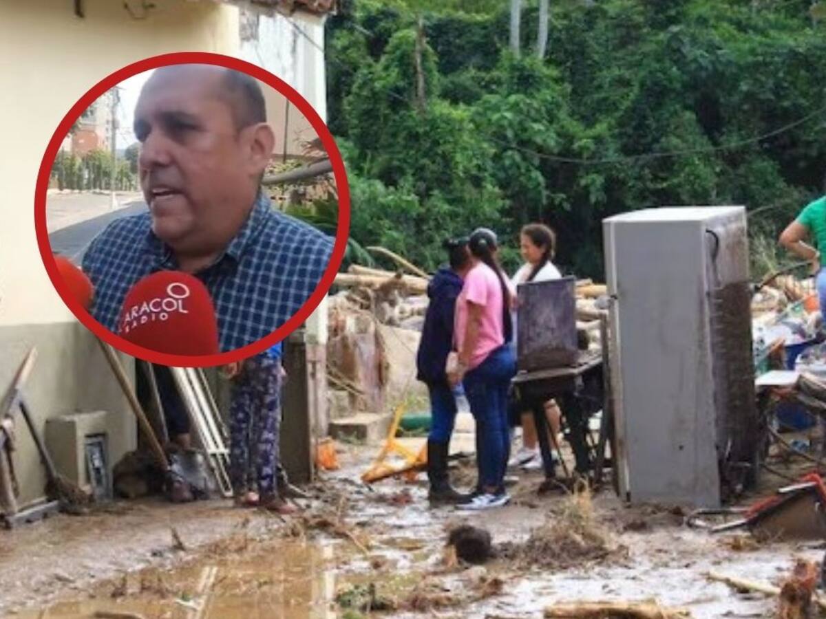 “No ha sido oportuna la ayuda del gobierno nacional”: alcalde de San Vicente de Chucurí