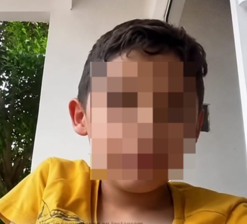 Liam Santiago Ramos. / Foto: Video publicado en redes sociales.