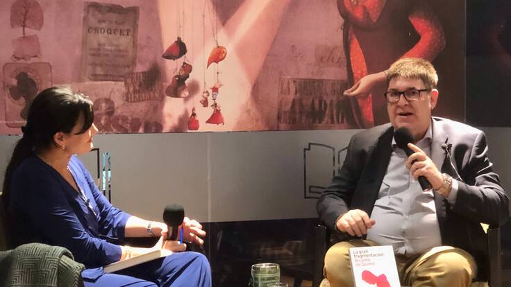 Ricardo de Querol presentó en Bogotá su libro "La gran fragmentación"