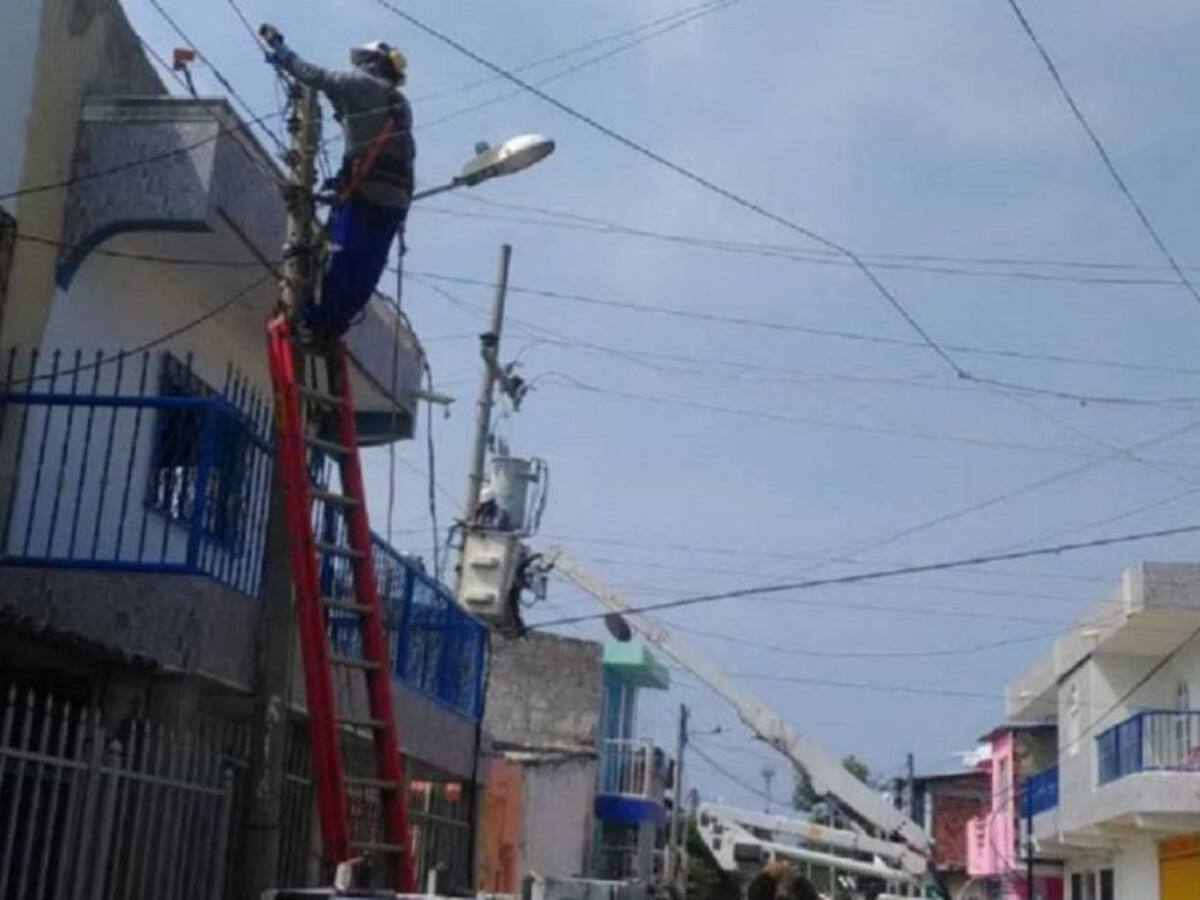 Este miércoles estarán sin luz varios sectores de Cartagena y Bolívar