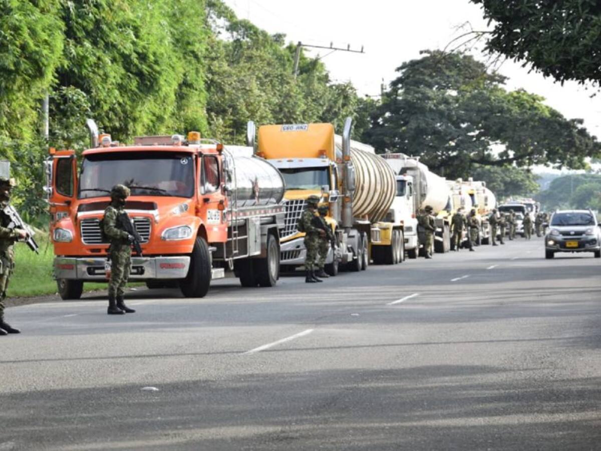 Atentado contra caravana que trasportaba crudo en Caquetá