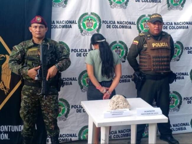 Capturan a ‘la Mensajera’: se desplazaba con 1750 dosis de cocaína