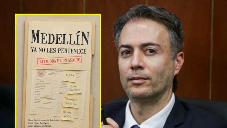 ‘Medellín ya no les pertenece’, libro que desglosa denuncias de corrupción contra Daniel Quintero