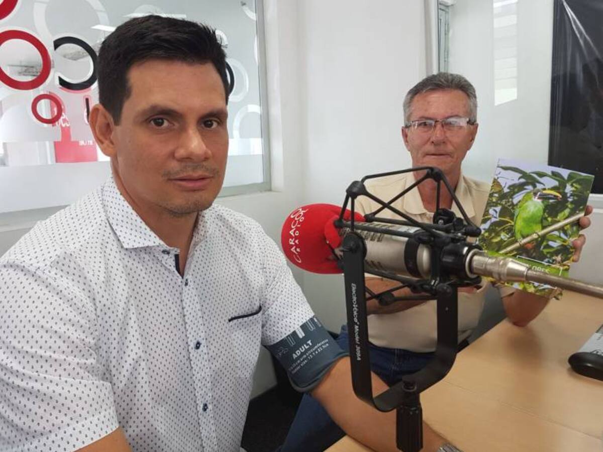 "Los colores al vuelo de la UIS": Fernando Rondón y José Gregorio Moreno