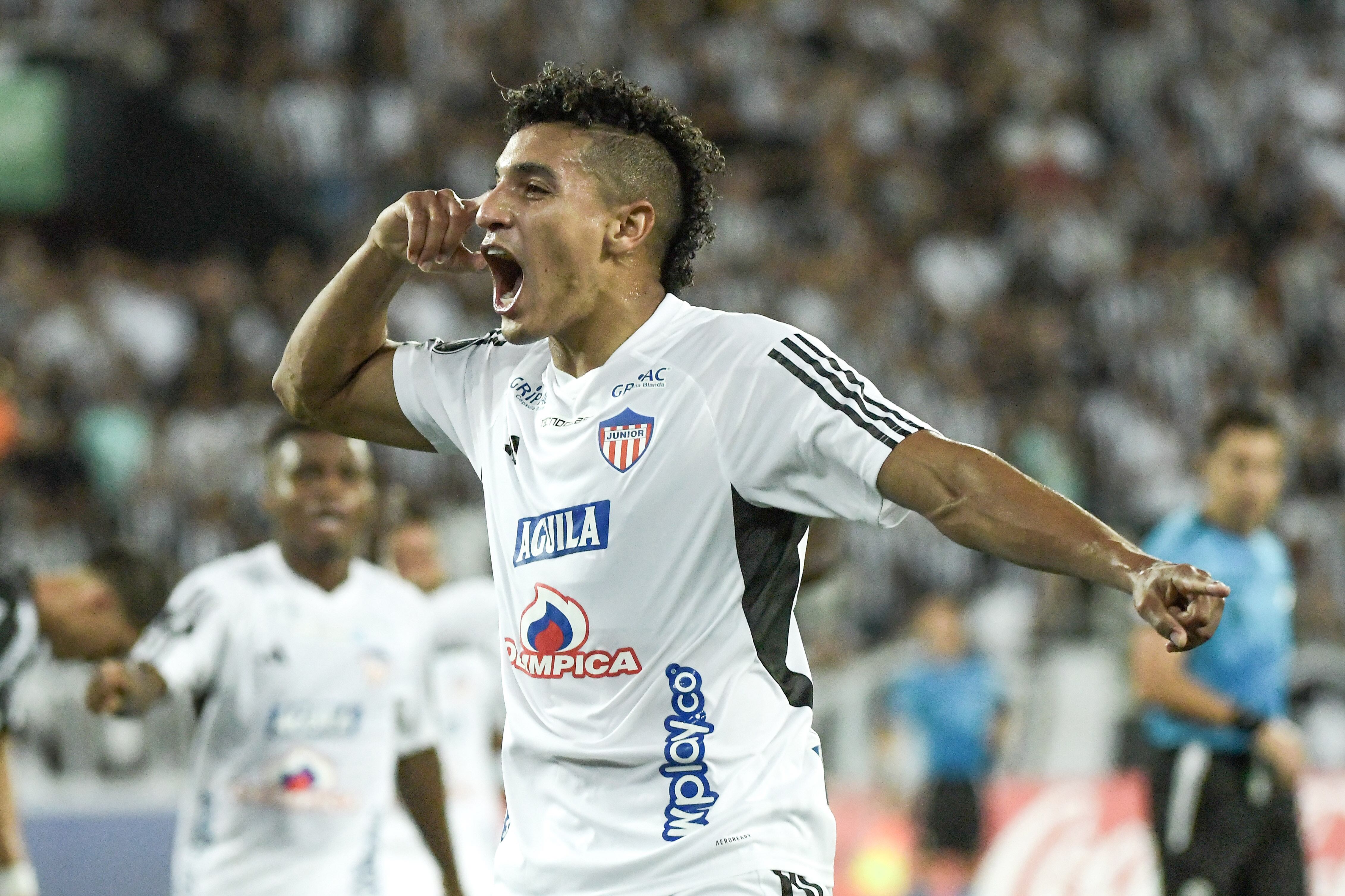 Gabriel Fuentes, defensor del Junior de Barranquilla. (Photo by Marcello Dias/Eurasia Sport Images/Getty Images)
