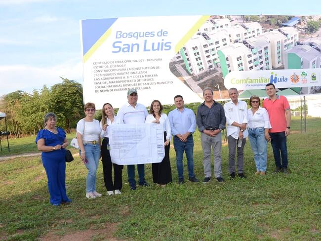 Se trata de las agrupaciones A, B y C, donde 740 familias de la ciudad de Neiva serán beneficiadas con vivienda nueva, con el apoyo de los subsidios del gobierno departamental.