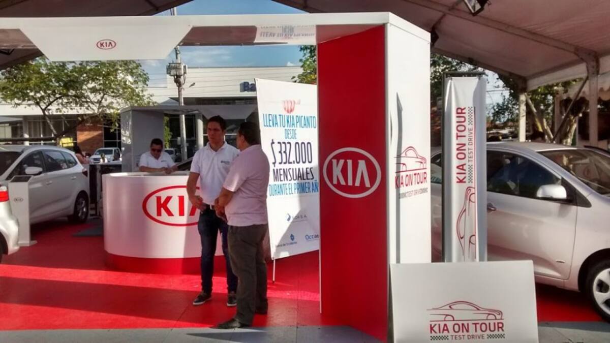 El KIA ON TOUR de Neiva 2016 se llevó a cabo en la plazoleta del Centro de Convenciones José Eustasio Rivera.   