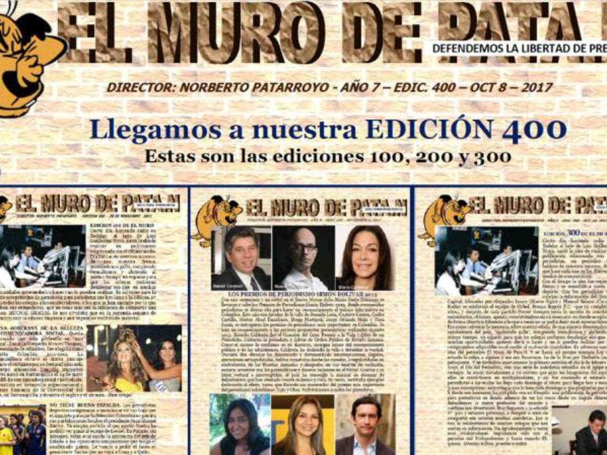 Los 400 números de El Muro de Pata.N, informativo periodístico
