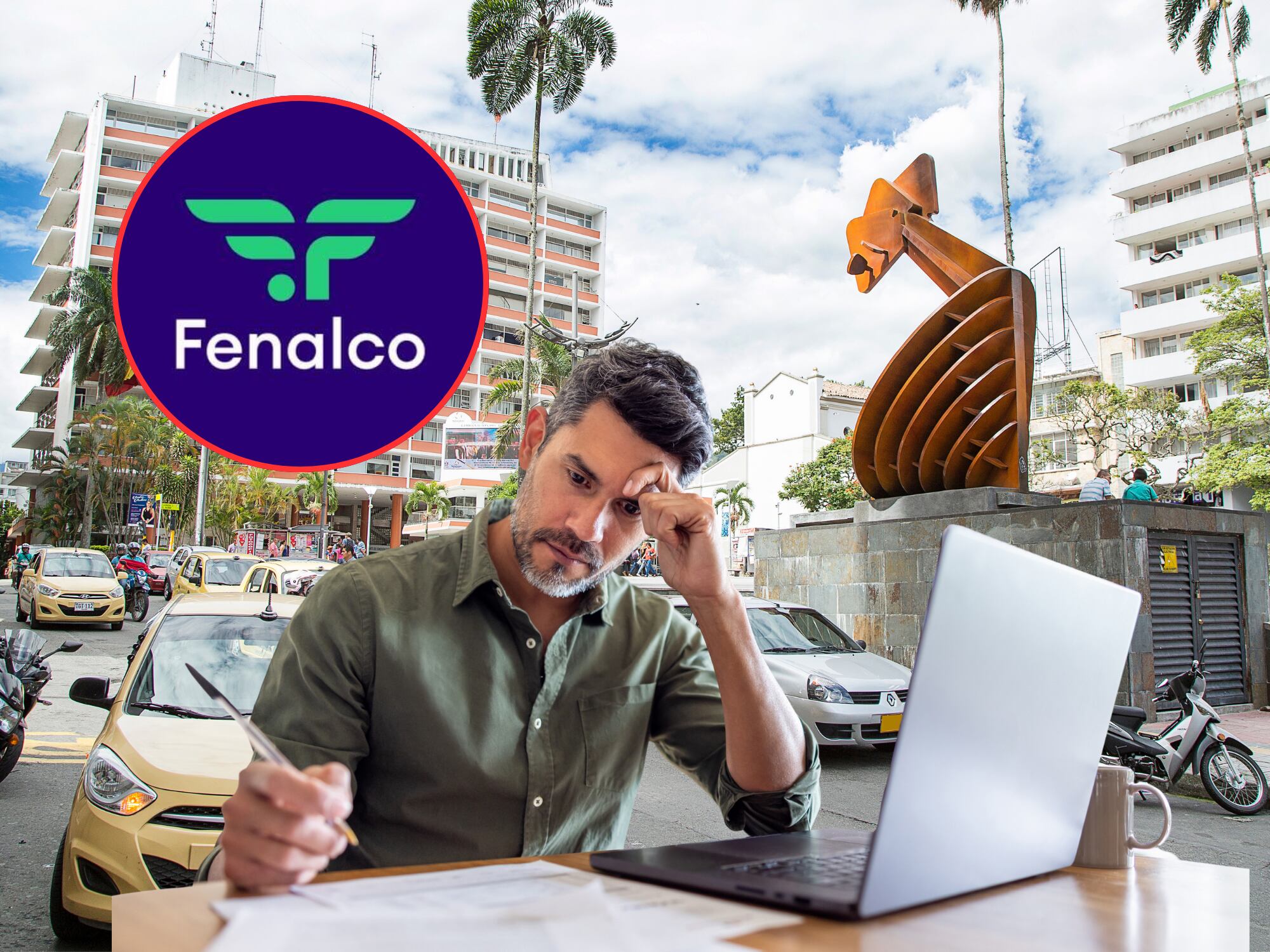 Imagen de referencia de poca contratación. Fotos: Getty Images y Fenalco.