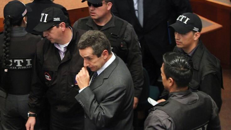 En el búnker pasó su primera noche detenido Bernardo Moreno