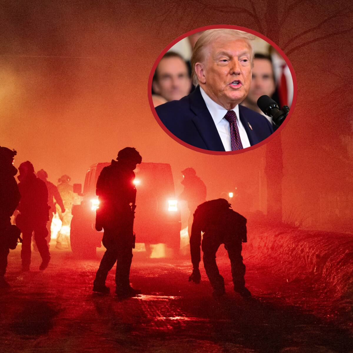 Trump insistió en que intervendrá en Minnesota “si se ve obligado”