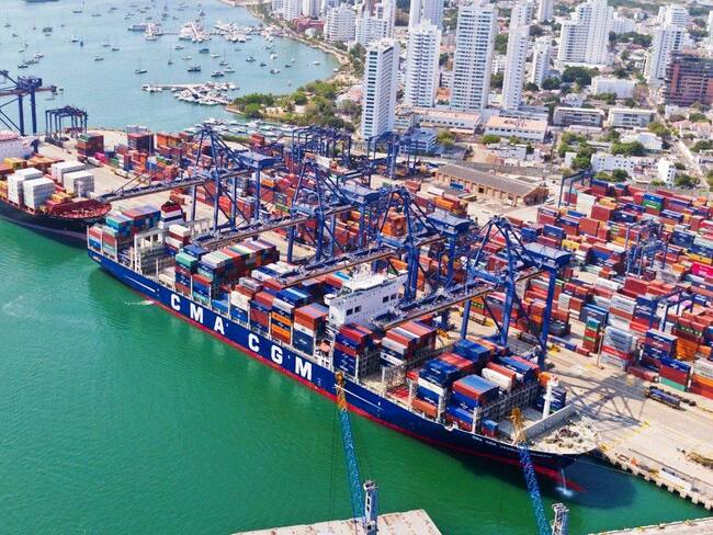 Cartagena lideró con 1,2 millones de TEUS movilizados en el primer semestre de 2025