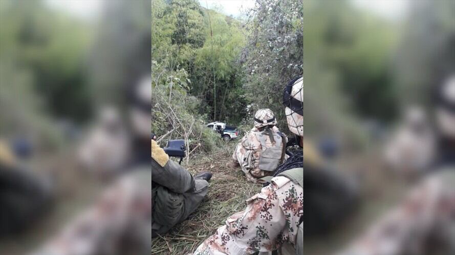 Crece el repudio por asesinato de policías en Miranda, Cauca. Foto: Colprensa