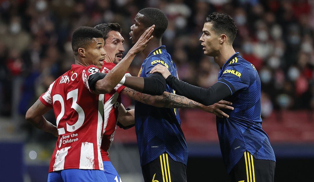 Atlético de Madrid 1 - 1 Manchester United en la Champions League 2022