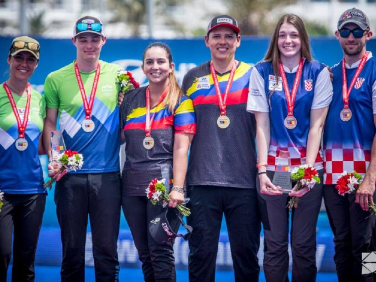 Sara López y Daniel Muñoz, oro en la Copa Mundo de tiro con arco