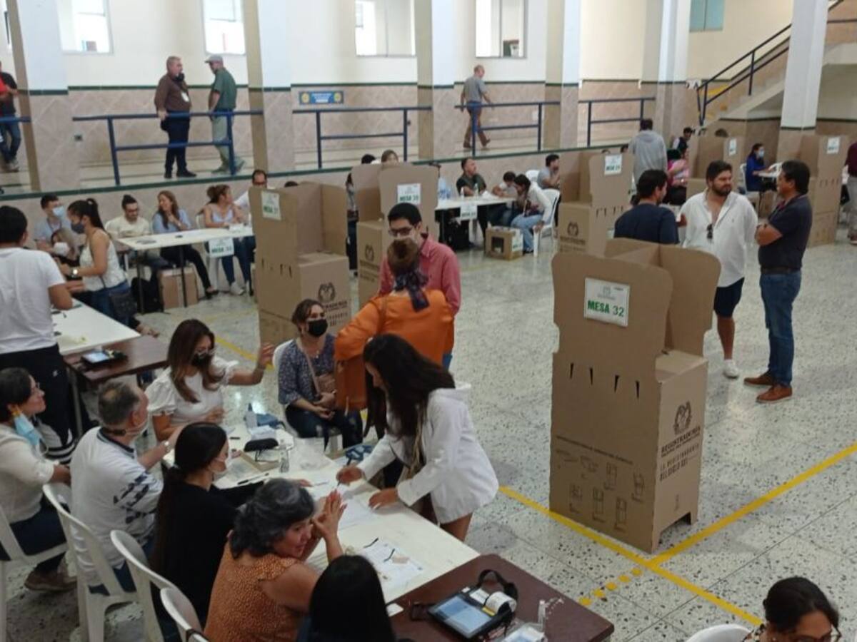 Así avanzan las votaciones en Bucaramanga