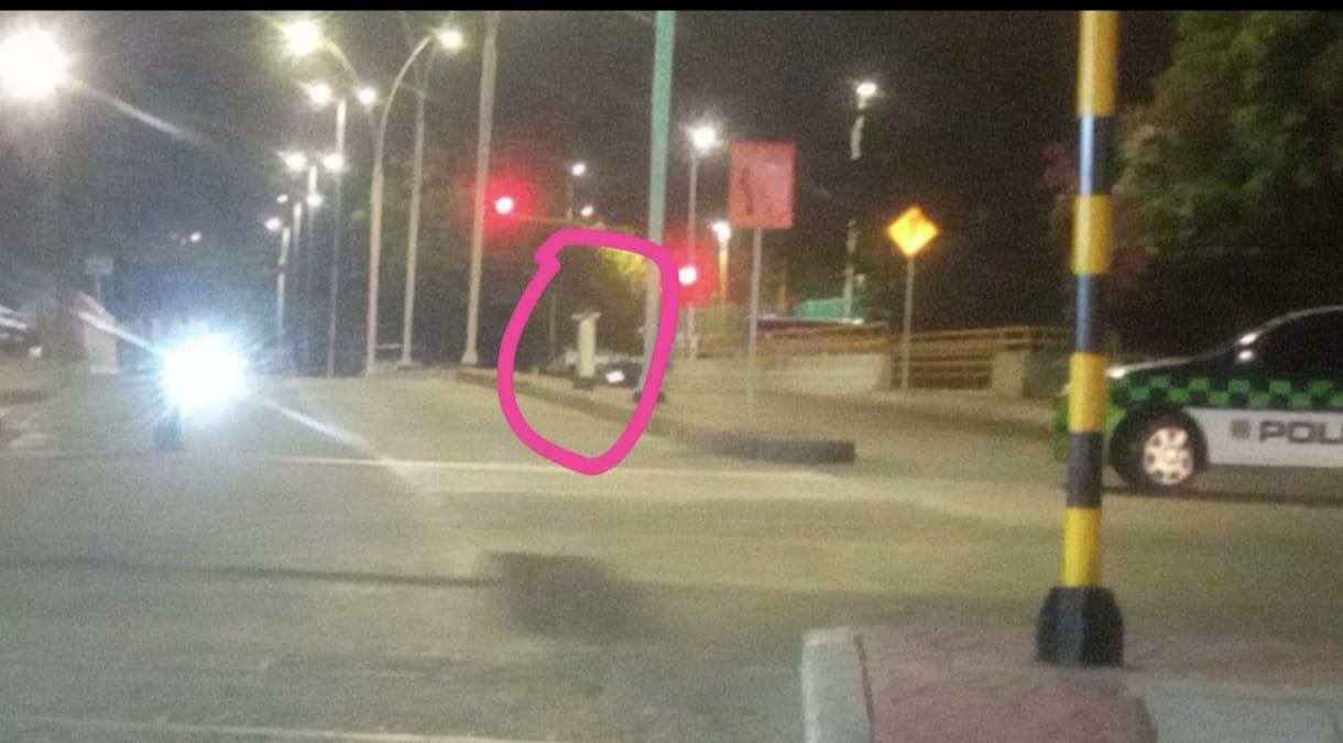 Presunto explosivo generó movilización de autoridades en Santa Marta/ Cortesía