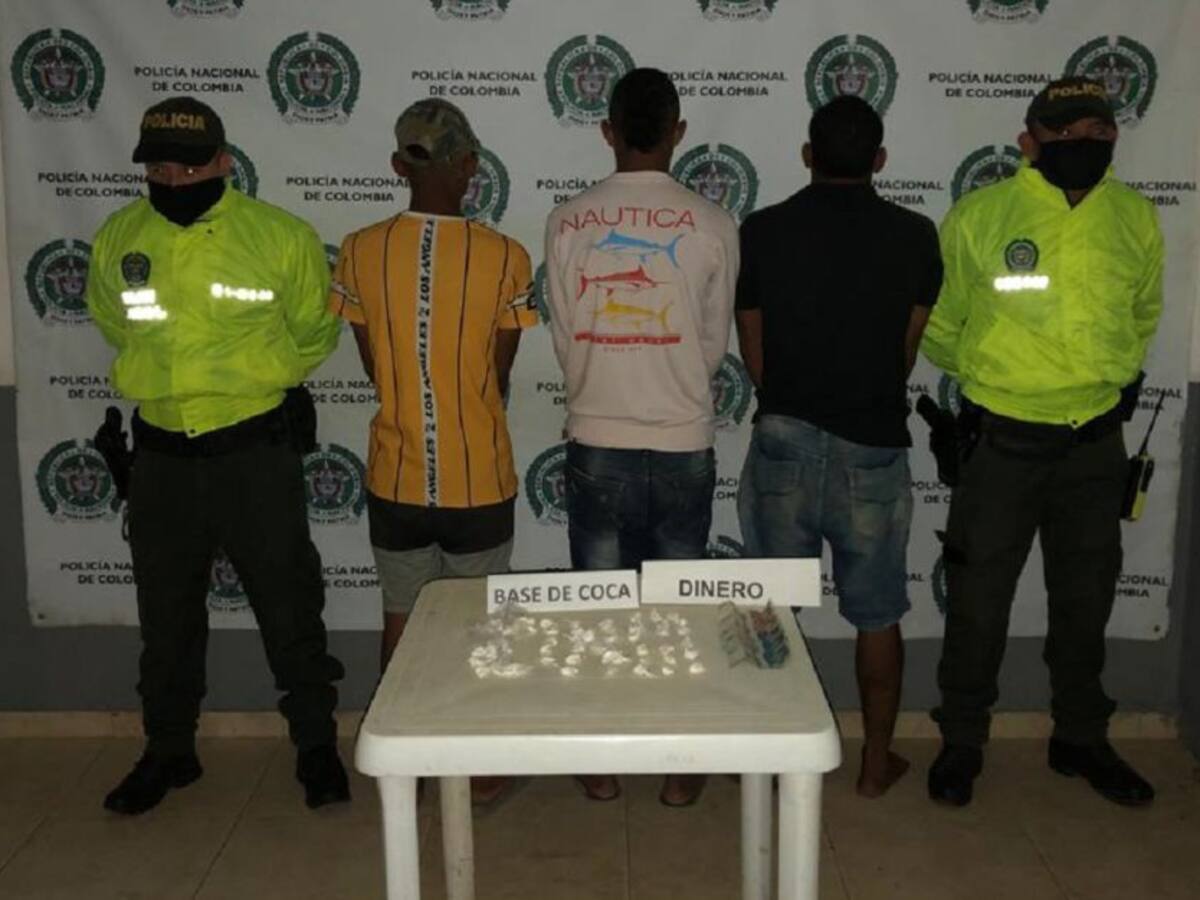 23 capturados y 200 dosis de droga incautadas en municipios de Bolívar