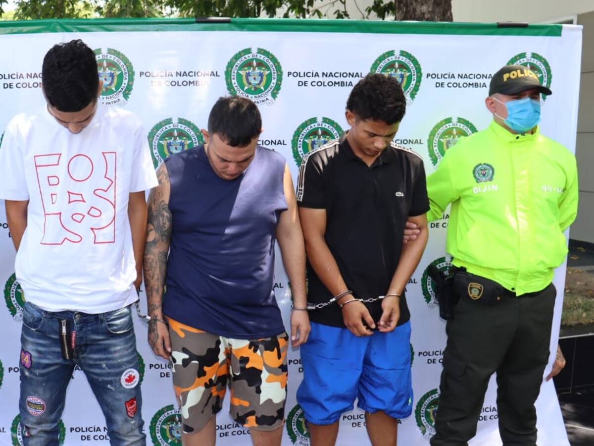 Capturan a integrantes de banda delincuencial señalados de hurto en manada