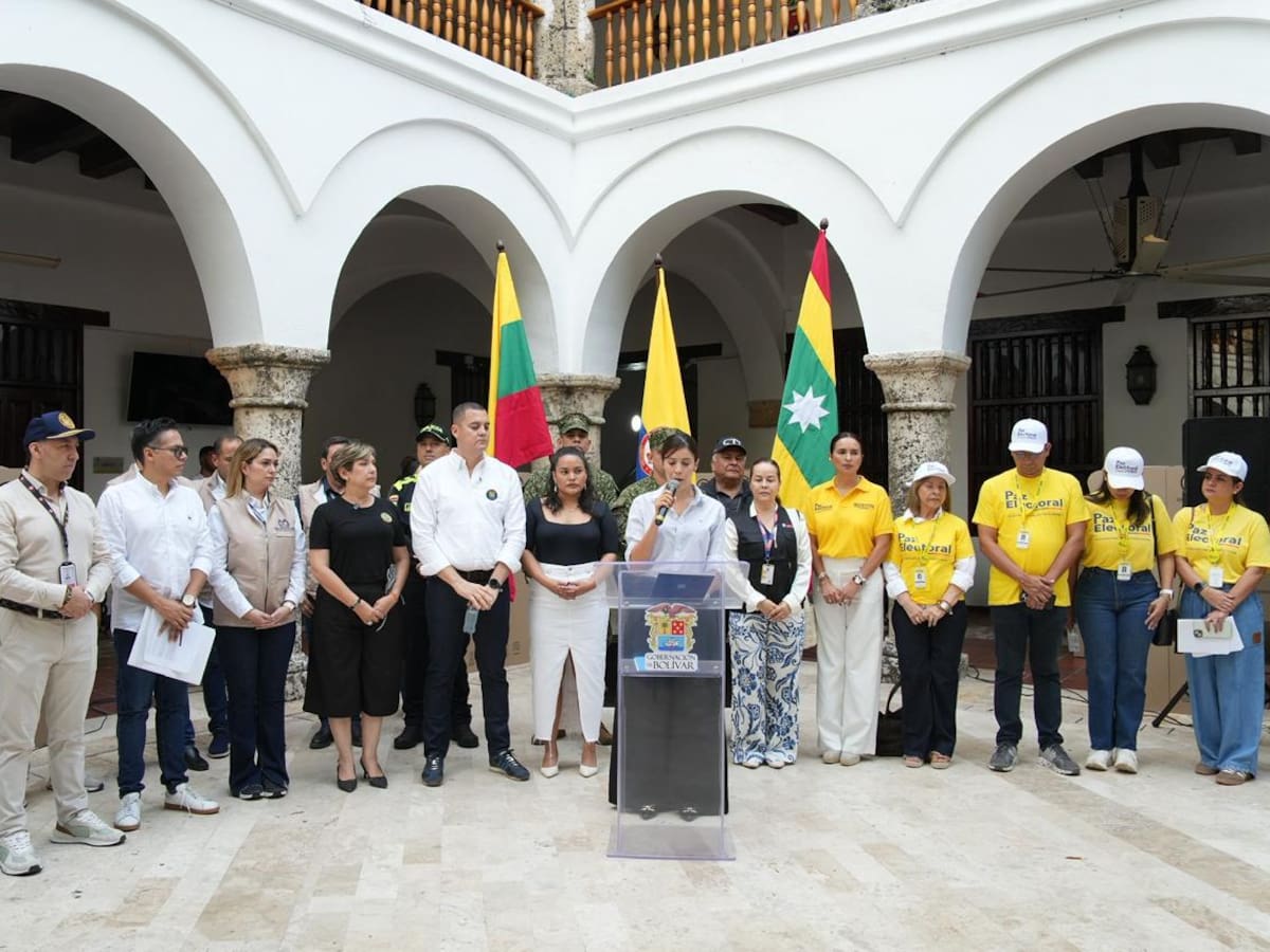 Autoridades dieron inicio oficial a la jornada electoral en Cartagena