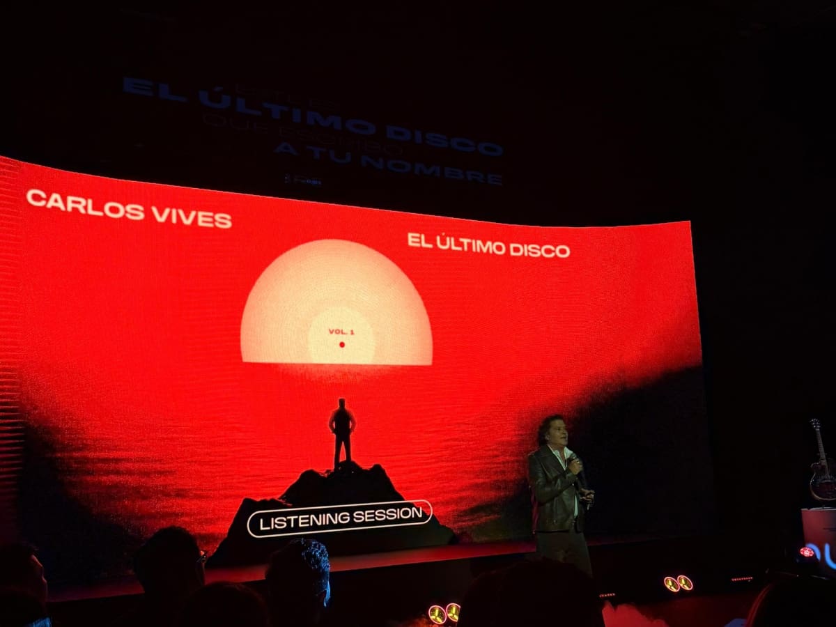 Carlos Vives lanzó su álbum ‘El último Disco’ y entregó detalles de su show en Bogotá