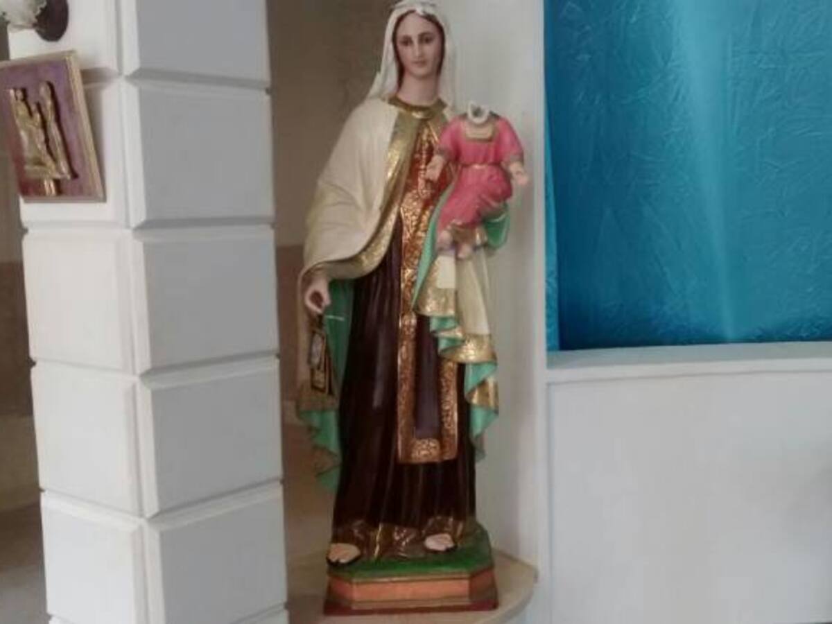 Paciente psiquiátrico ingresa a templo y rompe imagen por accidente