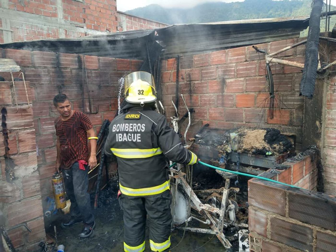 Incendio en Ibagué