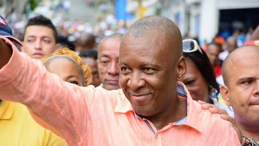 Eliecer Árboleda, alcalde de Buenaventura. Foto: Facebook/ Eliecer Arboleda Torres. Foto: