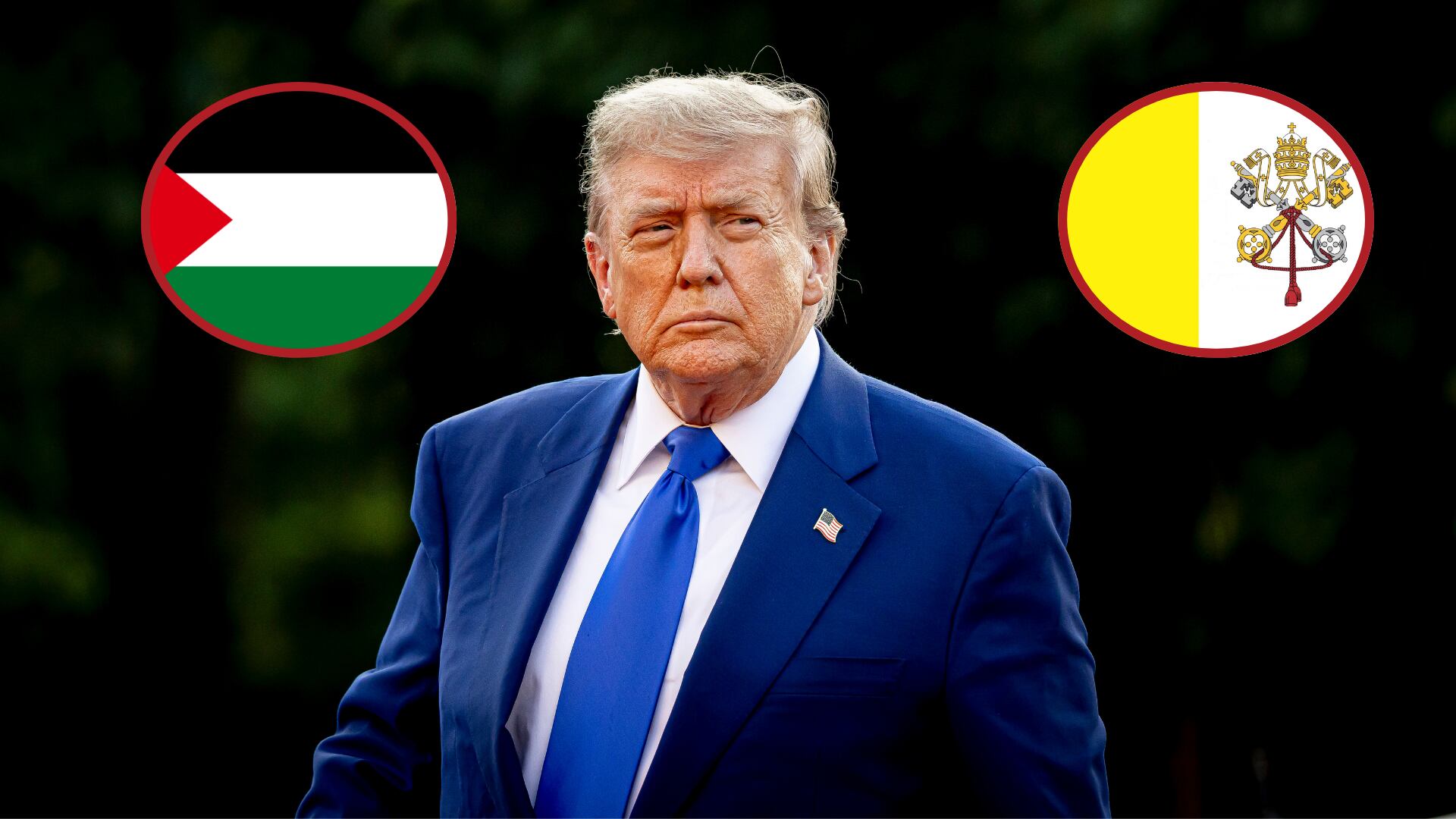 Donald Trump. Foto :Patrick van Katwijk.El Vaticano. Palestina. Fotos: Getty Images.