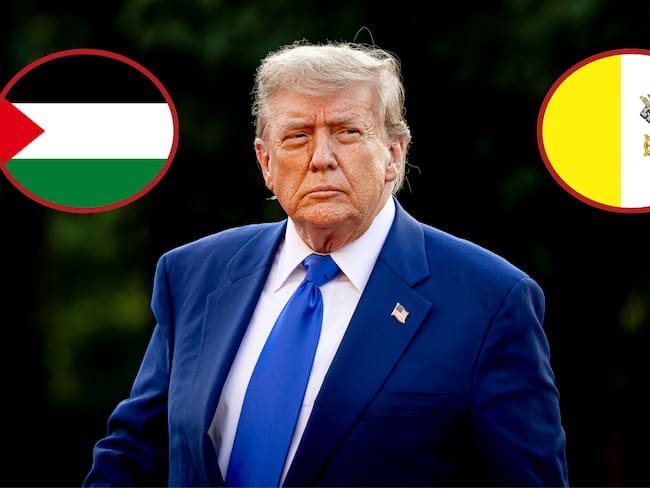 Donald Trump. Foto :Patrick van Katwijk.El Vaticano. Palestina. Fotos: Getty Images.