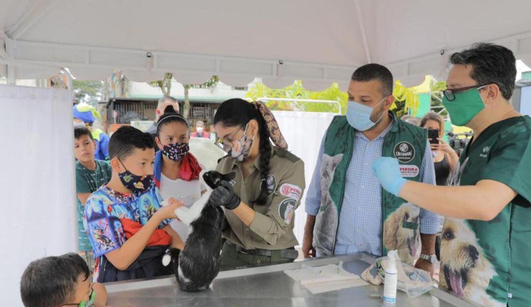 Patrulla animal en Pereira