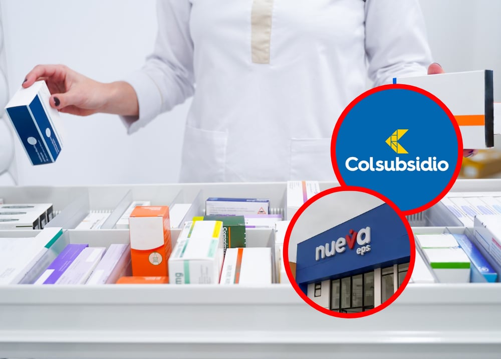 Colsubsidio volverá a dispensar medicamentos a usuarios de Nueva EPS tras acuerdo con el Gobierno (créditos: GettyImages e imágenes de archivo)
