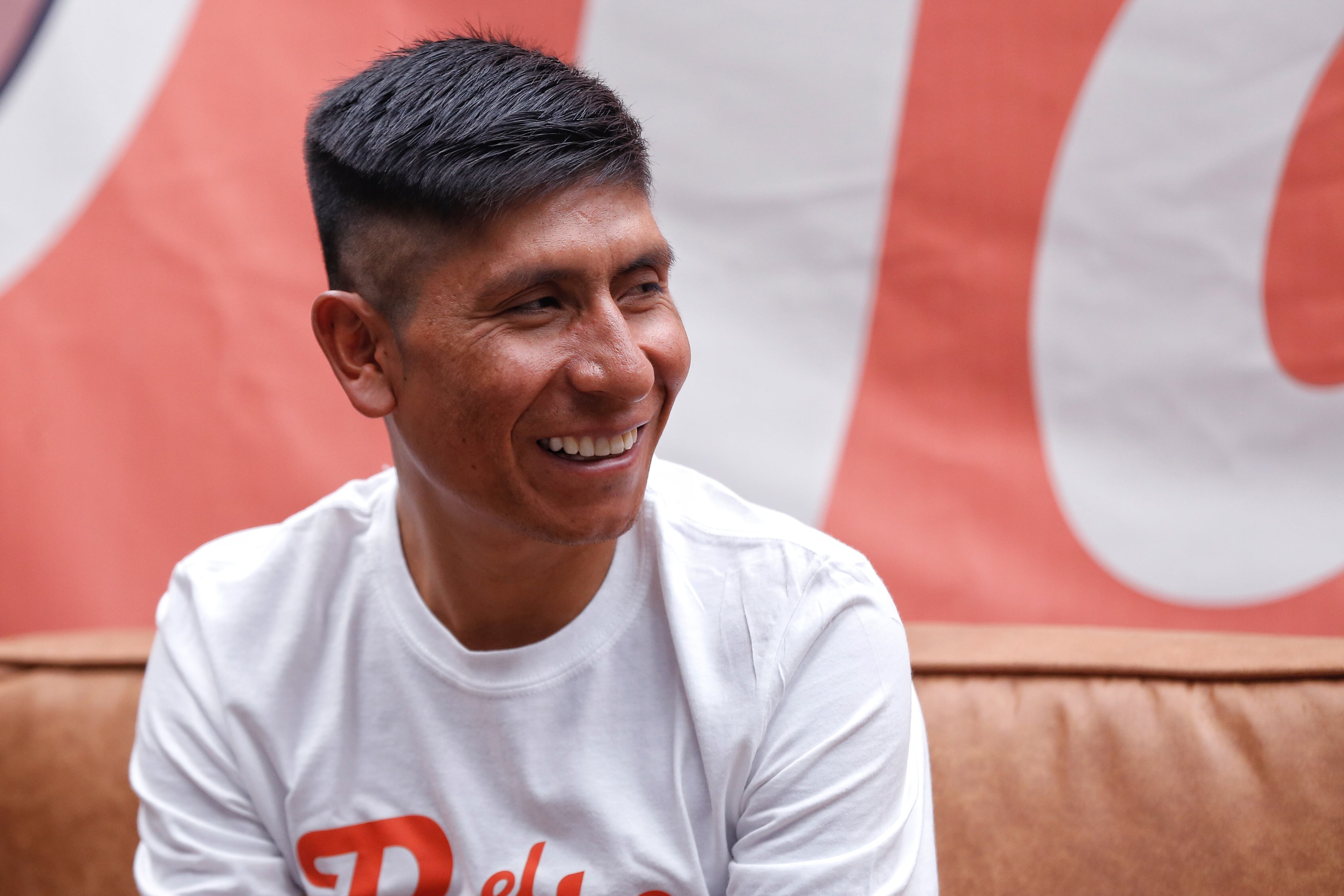 Nairo Quintana, pedalista colombiano del Movistar Team / Colprensa