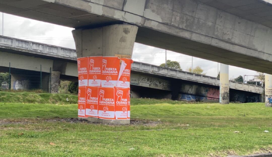 Denuncian publicidad electoral extemporánea del movimiento Fuerza Ciudadana