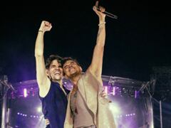 SILVESTRE DANGOND Y JUANCHO DE LA SPRIELLA  FOTO CONSTANT CONTACT