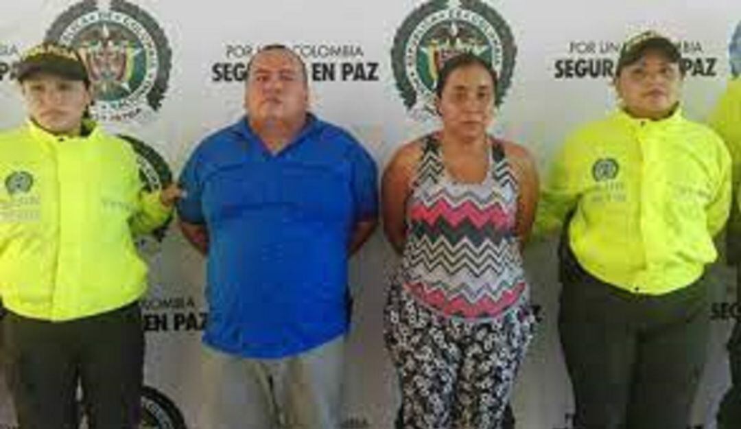 Padrinos de la menor Sarita