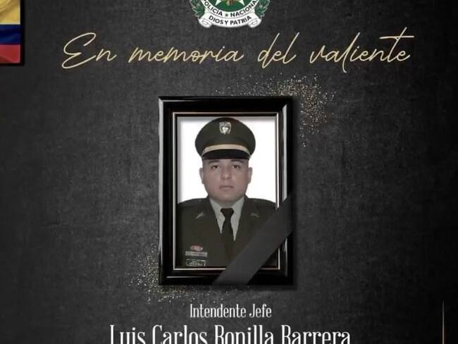 Intendente jefe Luis Carlos Bonilla / Foto: Policía de Norte de Santander