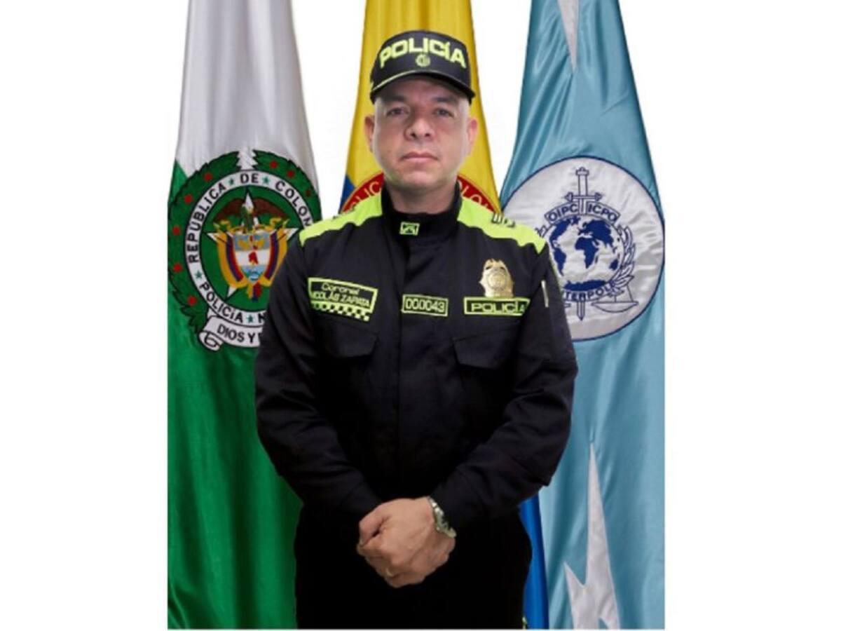 Coronel Nicolás Zapata, nuevo comandante de la Policía en Cartagena